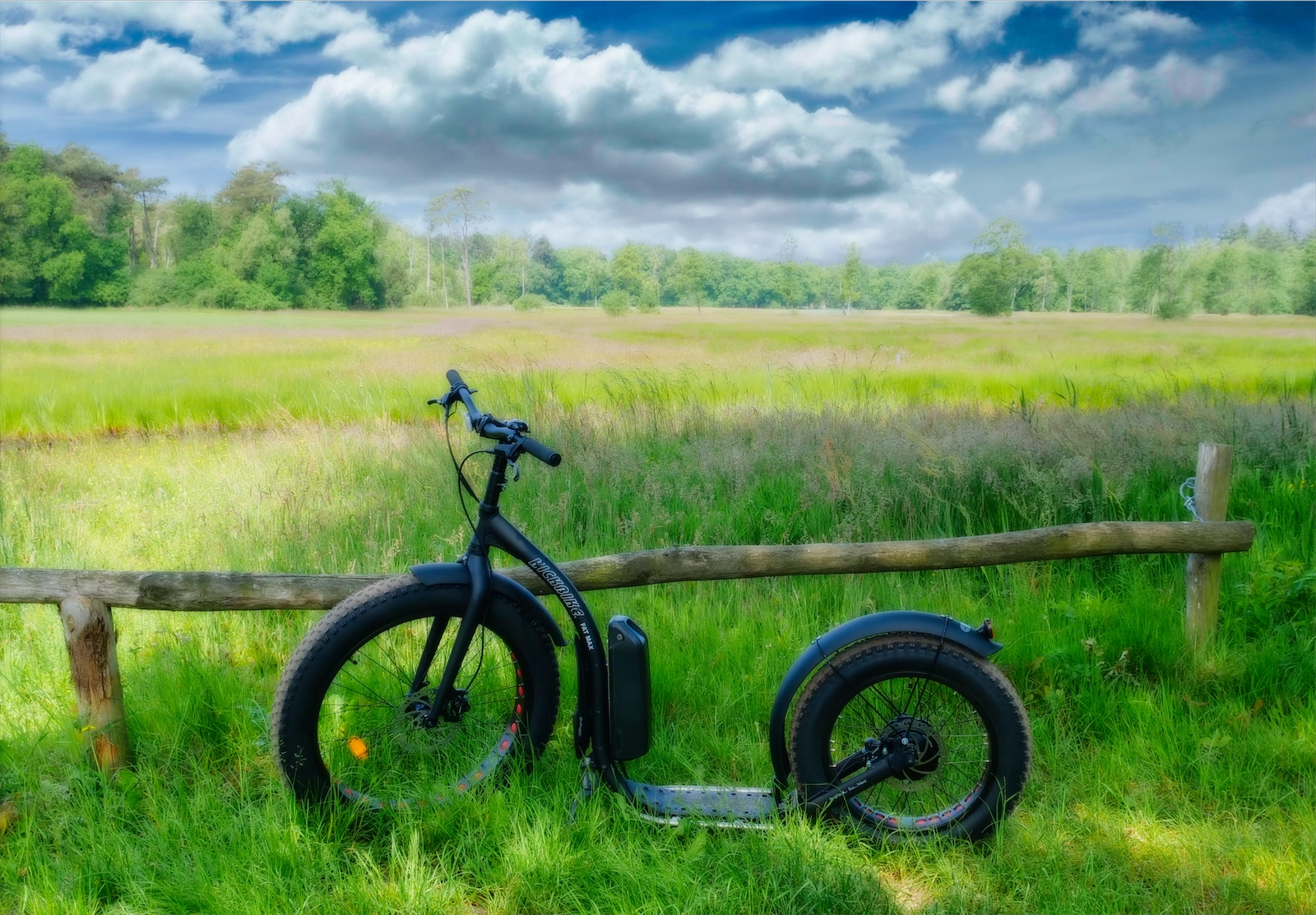 E-Chopper, Vossenbergbikes, Camping Vossenberg, Partyboerderij Vossenberg, kickbike
